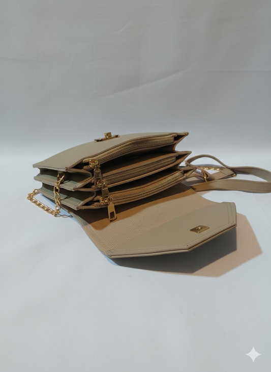 Clutch & Cross Body Or Walet