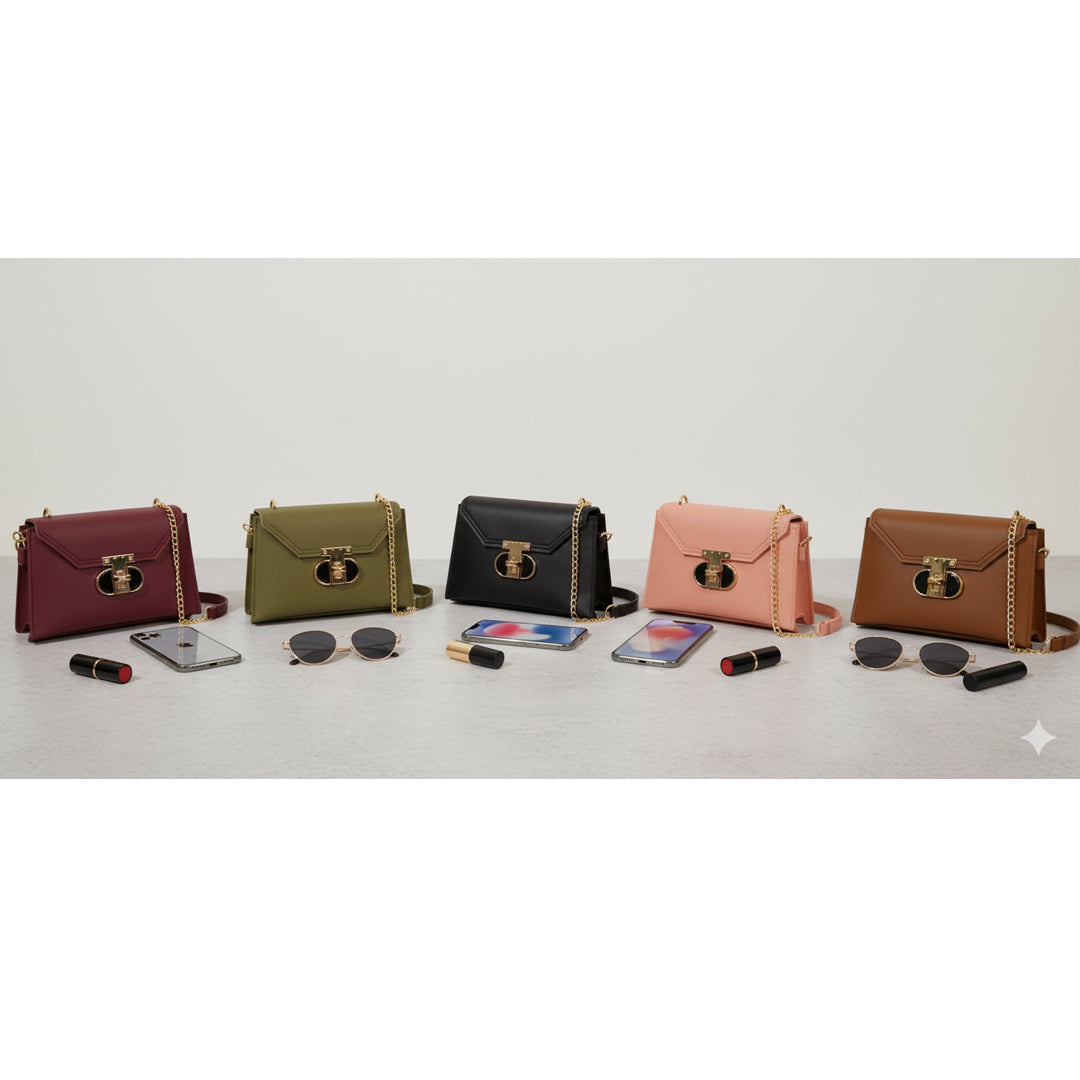 Clutch & Cross Body Or Walet