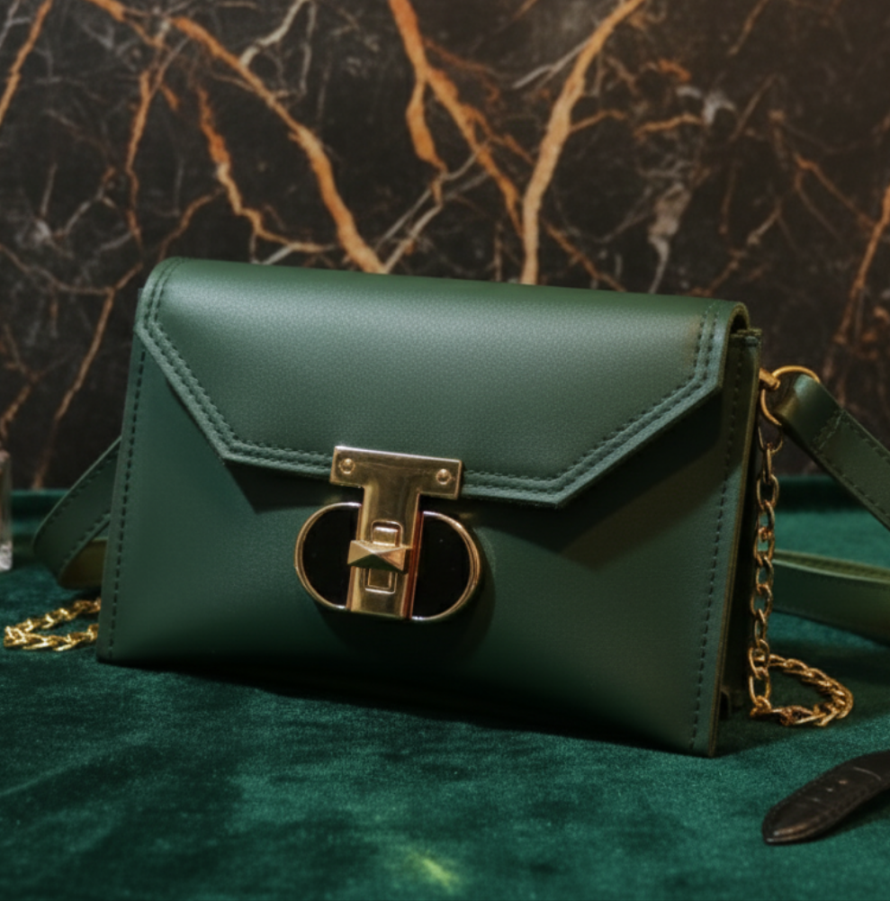 Clutch & Cross Body Or Walet