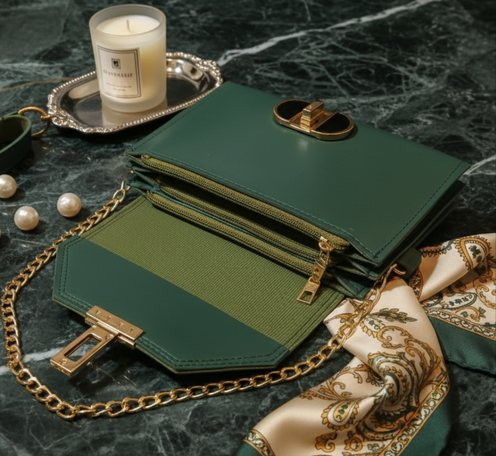 Clutch & Cross Body Or Walet
