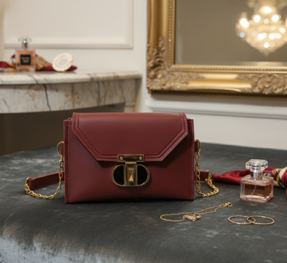 Clutch & Cross Body Or Walet
